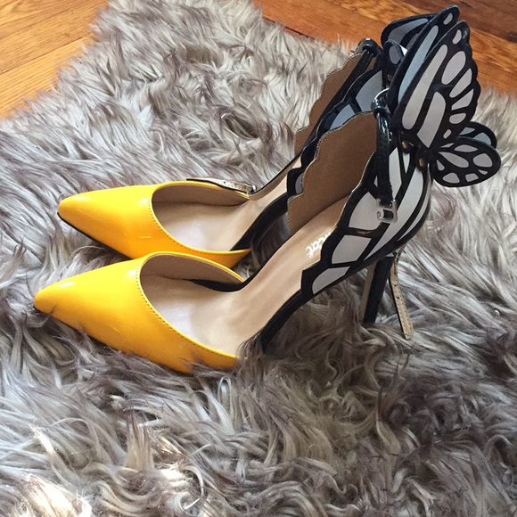 Rainbow Cat Shoes Butterfly Heels Poshmark